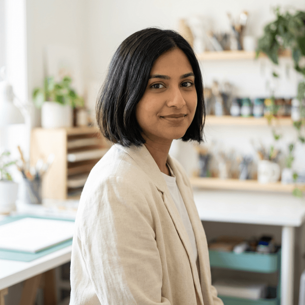 Portrait of Sarah Whitfield, Principal of Whitfield Design